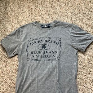 lucky brand tshirt grey